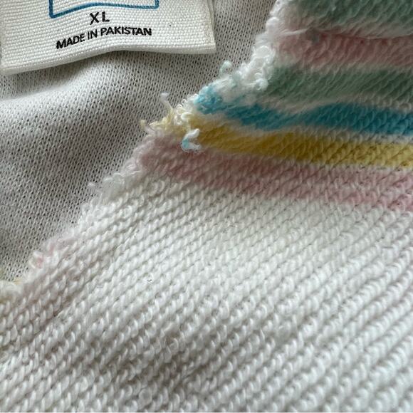 Bloom + Pop Striped Bohemian Hoodie Women Size XL - Picture 4 of 12